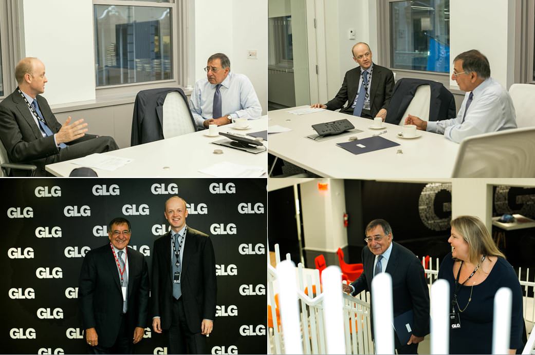 GLG Hosts Former Defense Secretary Leon Panetta in New York City