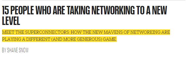 CEO Alexander Saint-Amand Named Fast Company Top 15 “Superconnectors”