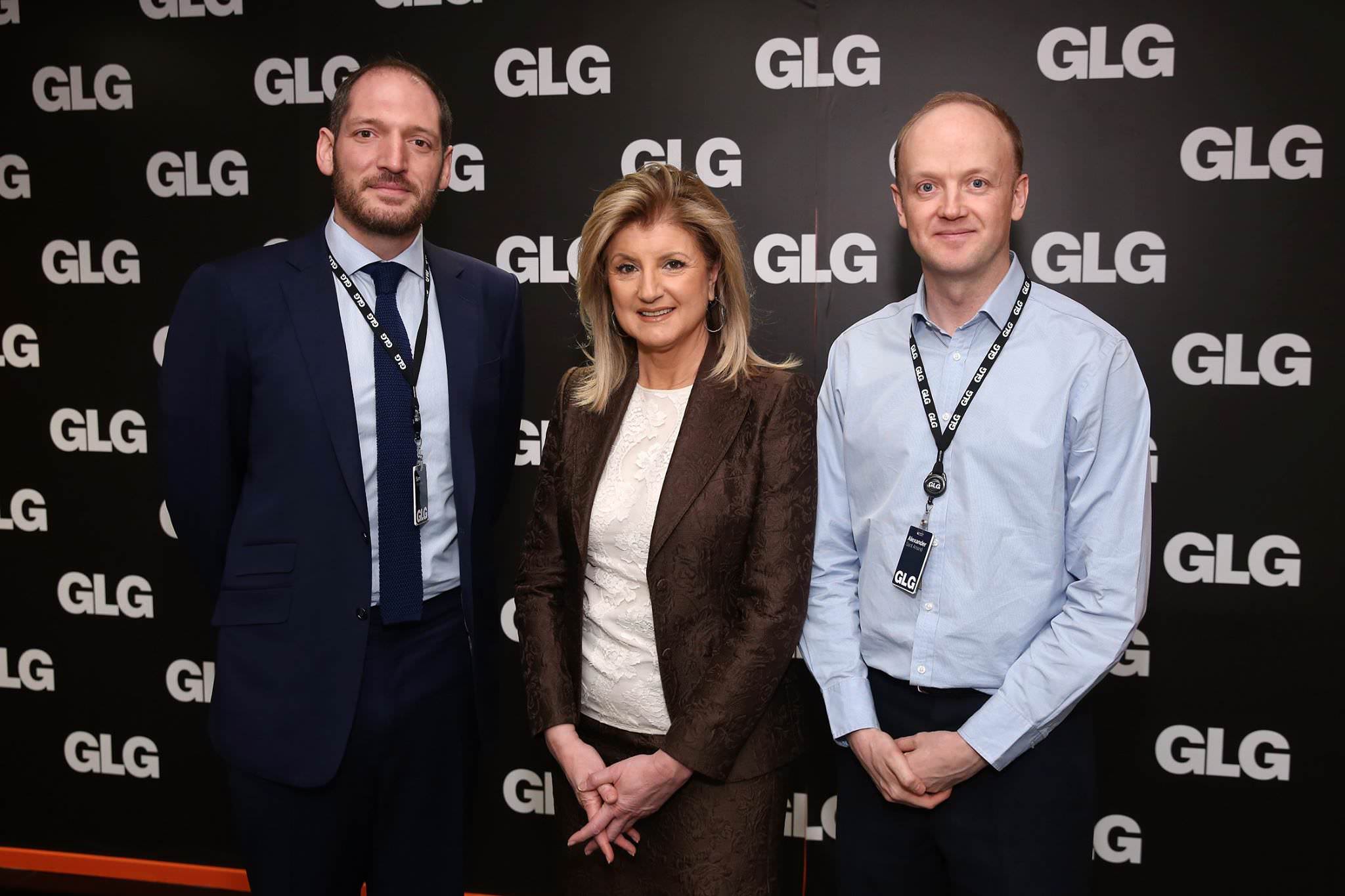 The Huffington Post Editor-in-Chief and Author, Arianna Huffington, Visits GLG (Gerson Lehrman Group)