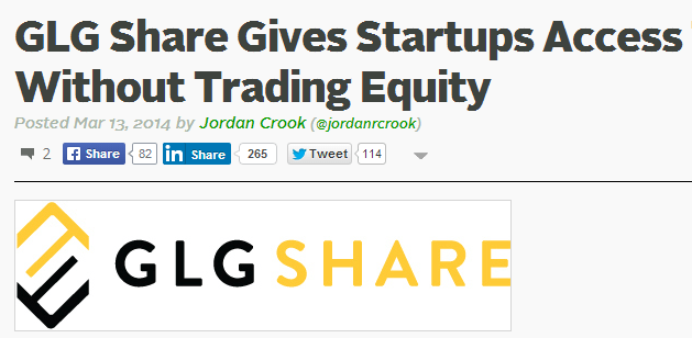 TechCrunch on GLG: Giving Startups Mentorship Without Trading Equity