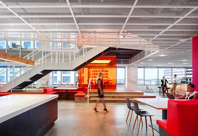 Clive Wilkinson designs Austin workplace with no cubicles or corner offices
