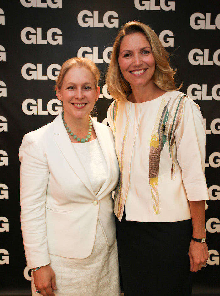 New York Senator Kirsten Gillibrand Visits GLG Headquarters